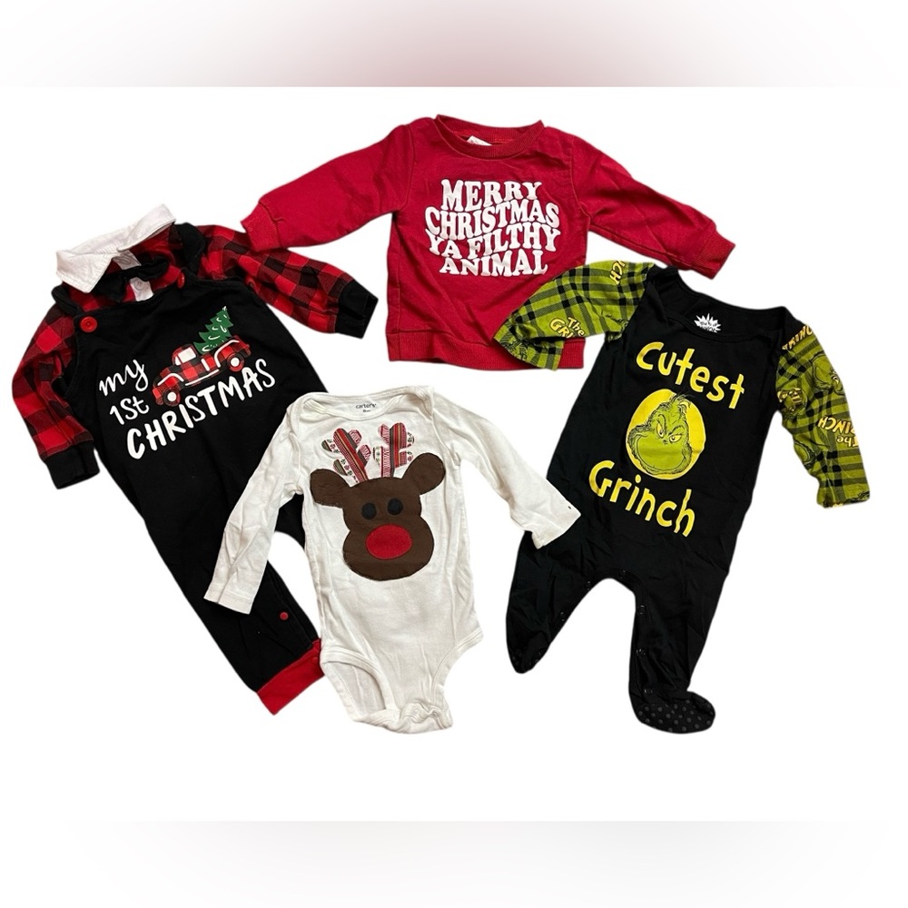 Bundle of Baby Christmas Outfits